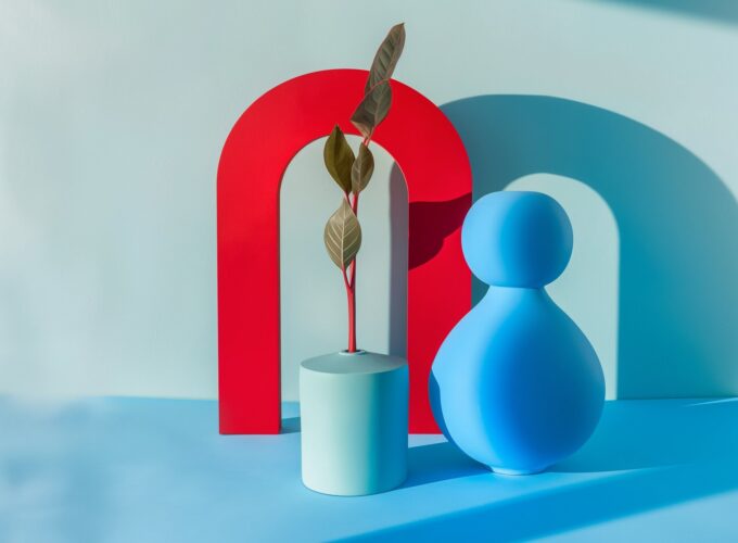 Modern Minimalist Still Life Composition